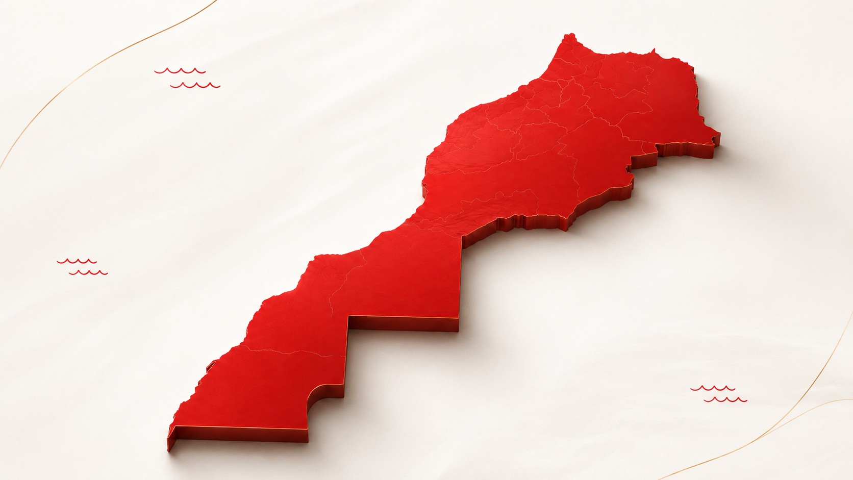 Carte du Maroc